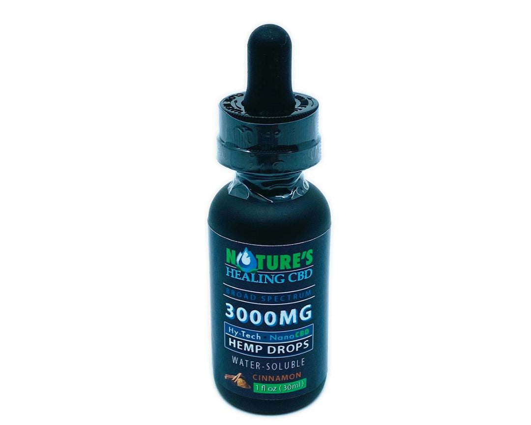 Hemp Drops (3000 Mg Cinnamon)