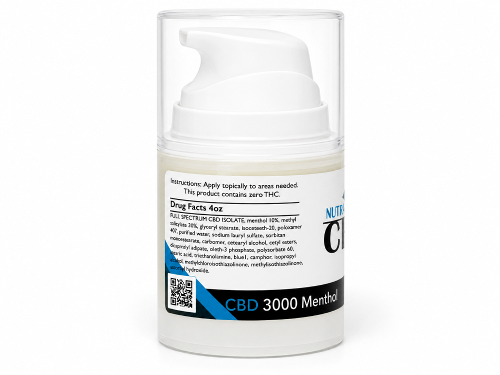 CBD Menthol Pain Cream