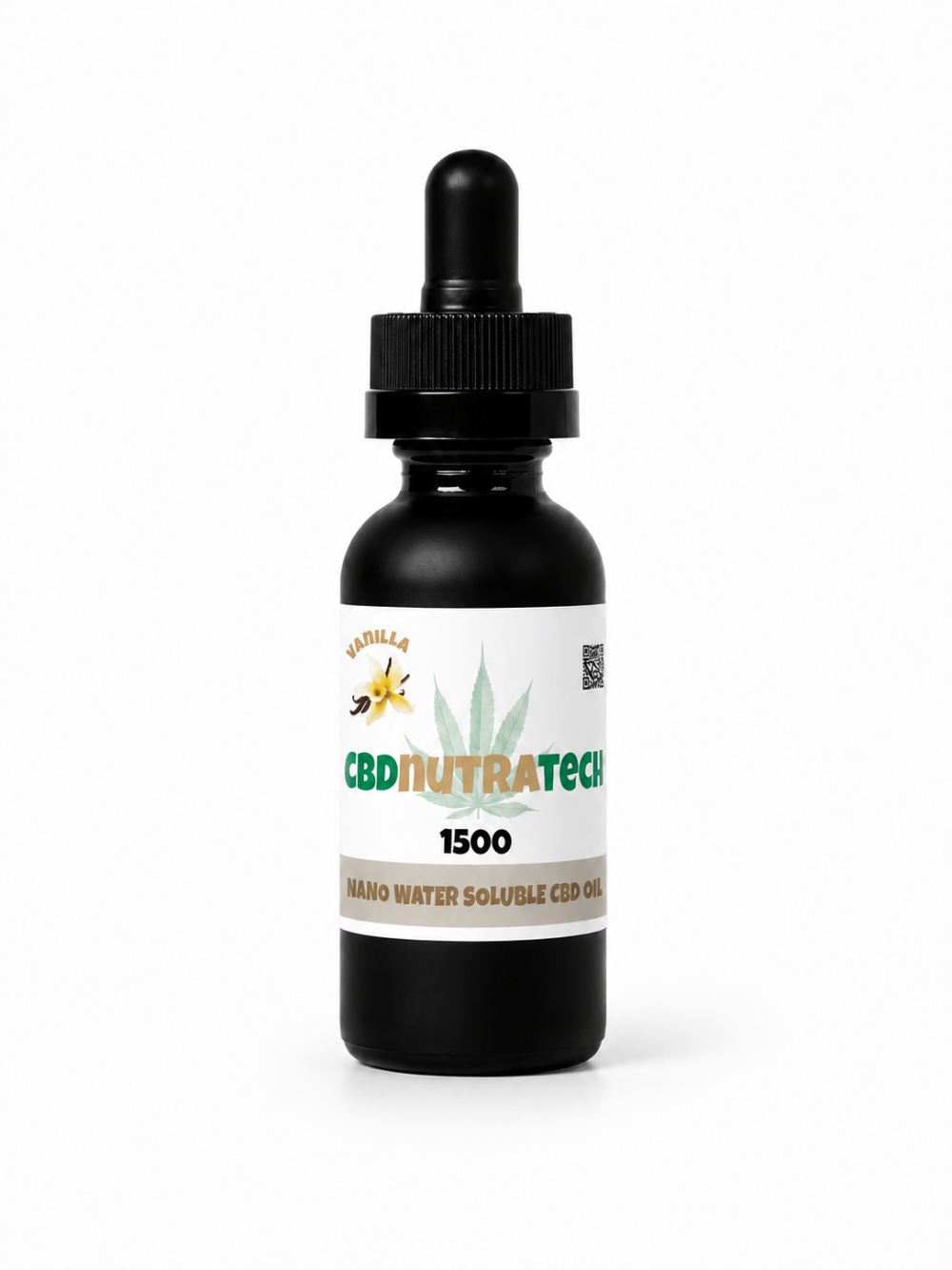 Nano Water-Soluble CBD Drops (1500 Mg Vanilla)