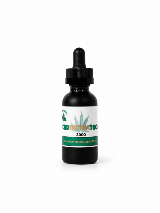 Nano Water-Soluble CBD Drops (3000 Mg Peppermint)